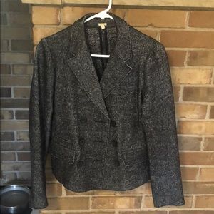 J Crew double breasted wool blazer